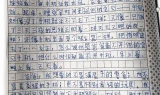 作文老师我想对你说